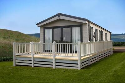 BRAND NEW LUXURY LODGE @ 12 MONTH PARK IN N.WALES