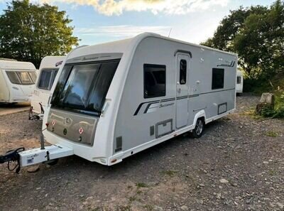 2013 BUCCANEER FLUYT 4 BERTH TOURING CARAVAN FIXED SINGLE BEDS / SERVICED