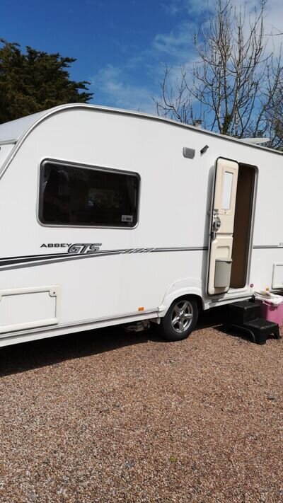 2007 Abbey GTS 215 2 berth touring caravan with awning