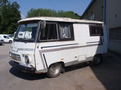 Vintage campervan Glamping van Peugeot J7 campervan catering van