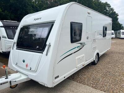 2014 Elddis Xplore 574 Fixed single beds