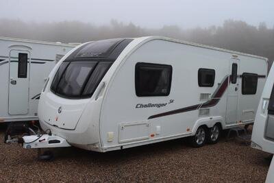 Swift Challenger 590 SE 2014 6 Berth Twin Axle Caravan + Air Pumped Awning