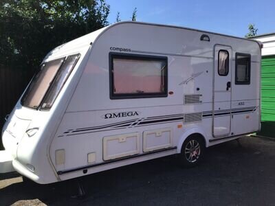 2 berth caravan with motor mover