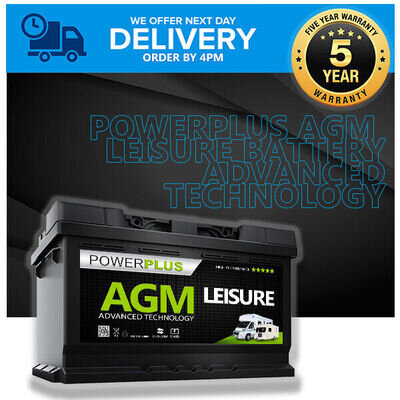 Best AGM Leisure Battery Type AGM LP120 - 120ah 12v 5 Year Warranty