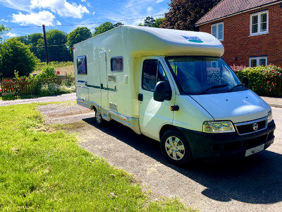 Fiat Mclouis Motorhome 2001 Fixed Bed 4 Berth. Total Refurb. MOT Jan 2025.