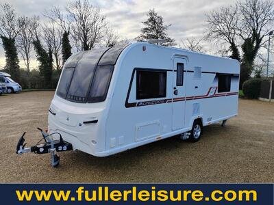 2019 BAILEY UNICORN CABRERA 2019 ISLAND BED 4 BERTH CARAVAN WITH FITTED MOVER US