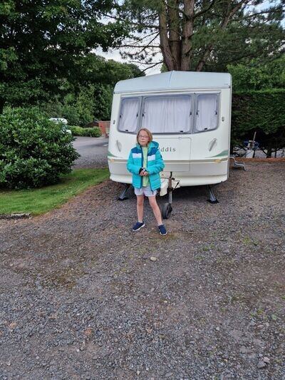 1992 Elddis Hurricane Xl 2 Birth Sited In Gretna Scotland 5 Minutes From M6 /A75