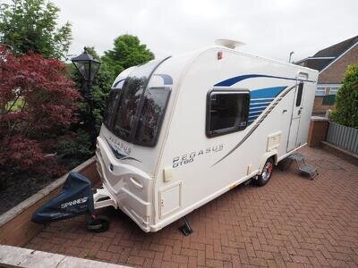 Bailey Pegasus GT65 Genoa, 2 Berth, Motor Mover