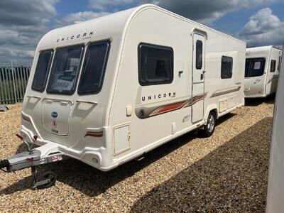 2011 Bailey Unicorn Valencia Fixed bed /end washroom