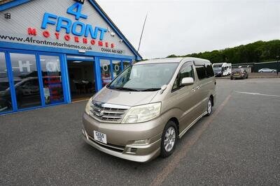 Toyota Alphard 74590 MILES TOYOTA 2 BERTH 5 TRAVEL SEAT CAMPERVAN