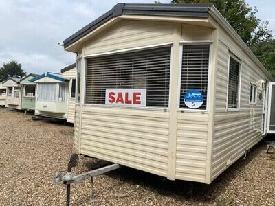 LOVELY OFF SITE BK CALYPSO 35 X 10 3 BED (ELECTRIC BLOW AIR HEATED BEDROOMS)