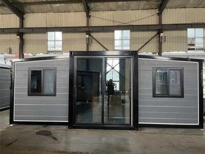 AMERICAN TINY HOME HOUSE EXPANDS 2 BEDROOM COME 20FT X 8FT TO 24 X 20 UK STOCK!