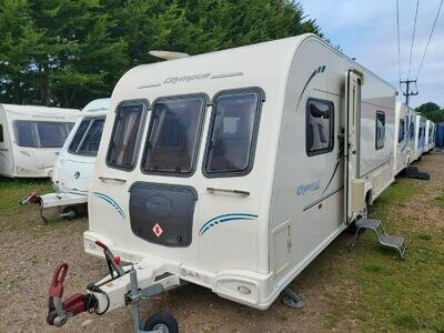 2010 Bailey Olympus 534 Fixed Bed End Washroom Caravan Motor Mover