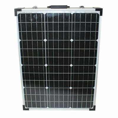 *REF* 180W Folding Solar Panel 12V Charging Kit Caravan Motorhome Camping