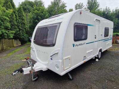 Bailey Pursuit 530-4 2017 4 Berth Fixed Bed End Bathroom Caravan For Sale