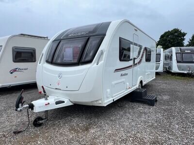 4 BERTH SWIFT KUDOS 530 FIXED BED 2016 &FITTED WITH A MOTOR MOVER,3MTS WARRANTY