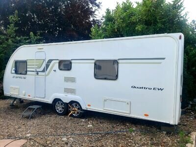 Swift Sprite Quattro EW 2014 6 Berth Fixed Bed Caravan