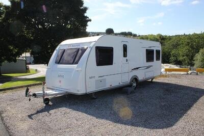 2013 Adria Adora Siene Wider Body Luxury 4 Berth Fixed Singles Inc Mover