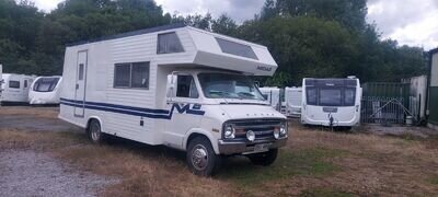 Motorhome rv dodge midas 1977