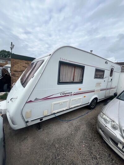 Elddis Oydessy 524 l 4 berth caravan