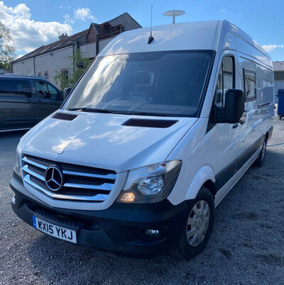 Mercedes Sprinter Camper van with Privacy Room