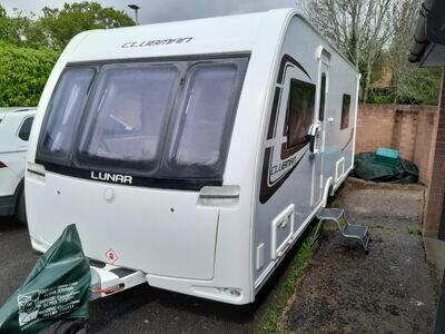 Lunar Clubman SB 4 berth caravan (2014) Used.