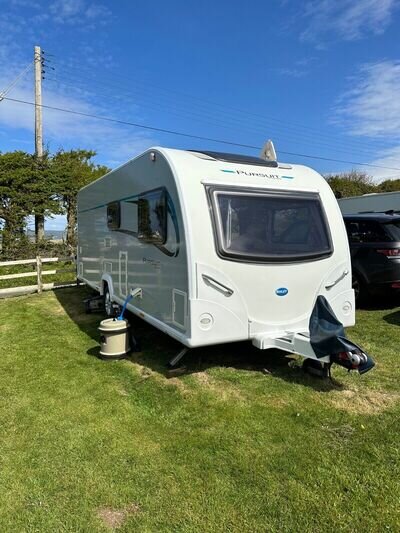 Bailey Pursuit edition 530-4 2014 fixed bed caravan ,motor mover ,