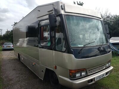 Isuzu NQR Camper Motorhome Motocross MotoX Live in vehicle 7.5t Large garage