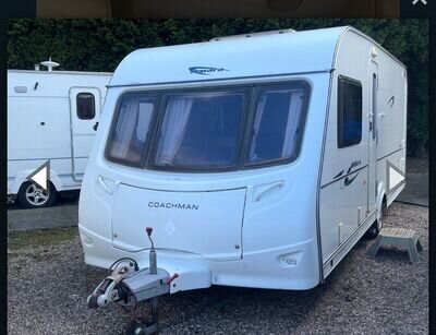 4 berth touring caravans used fixed bed