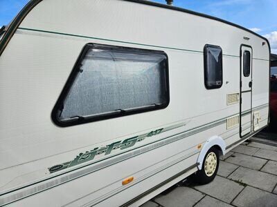 Abbey Vogue GTS 417 4 Berth Caravan - needs front end repair