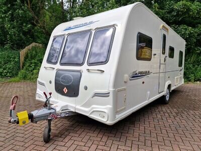 2011 Bailey Pegasus 524 - 4 Berth, Fixed Bed Caravan with ATC & Gas BBQ Point!