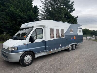 2001 FIAT DUCATO | HOBBY TAG AXEL | 4 BIRTH MOTORHOME | FIXED BED