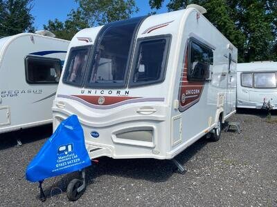 Bailey Unicorn Seville, 2014, 2 Berth Caravan *End Washroom*