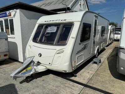 Swift Challenger 570 Fixed Double Bed Full Rear Bathroom