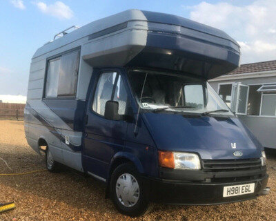 1990 FORD TRANSIT AUTO SLEEPER CLUBMAN LEGEND GL CAMPER MOTORHOME