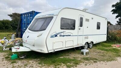 Ace supreme Twinstar 4 berth, fixed bed twin axle caravan