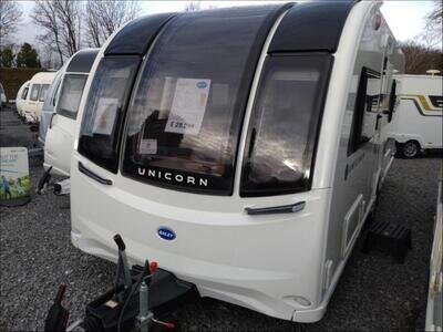 2023 Bailey Unicorn V Cadiz Used Caravan