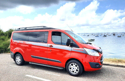 ford transit custom camper ,310 trend e-tec,lwb, pop top 2013