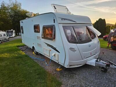 4 berth touring caravans used fixed bed