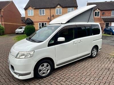 Nissan Serena, 2 berth, 4 belted seats, automatic campervan for sale