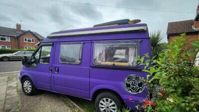 Transit campervan purple no reserve