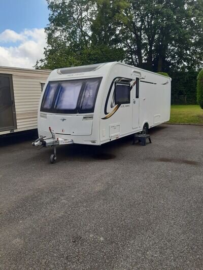 Lunor solaris touring caravan for sale fixed island bed