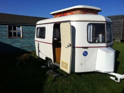 Eriba Pan Retro Touring Caravan 1977 located in the North East recently serviced