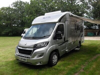 2017 Peugeot 2.0 Lt Turbo CoachiBuilt Motorhome 2 Berth Euro 6