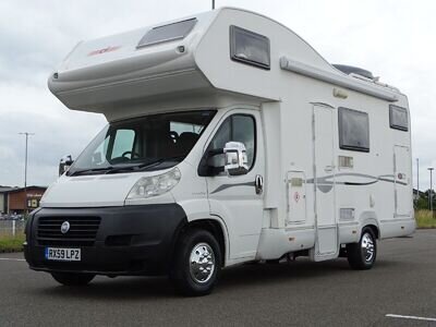 2010 FIAT 2.3 DIESEL Ci CARIOCA 656 MOTORHOME 6 BERTH LOW MILES GARAGE TOW BAR