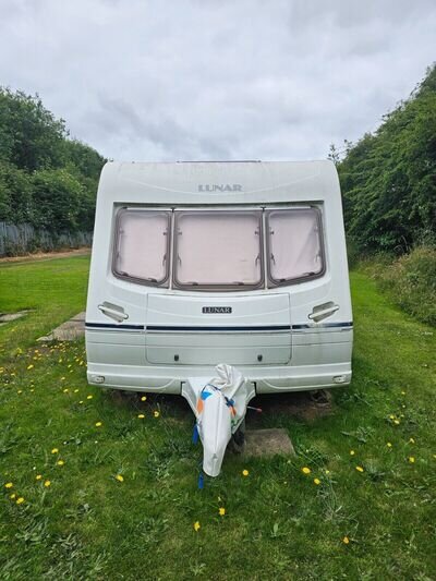 Lunar delta 4 berth twin wheelbase caravan