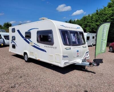 * SALE AGREED *Bailey Pegasus II Ancona 2011 Single Axle 6 Berth- Triple fixed B