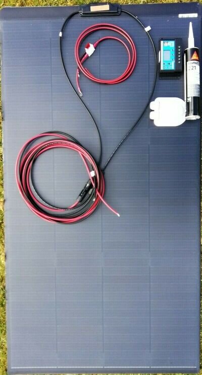 160 WATT MOTORHOME SOLAR PANEL KIT CARAVAN RV CAMPER LCD display regulator 160w