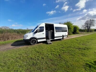 mercedes sprinter camper van motorhome fully loaded