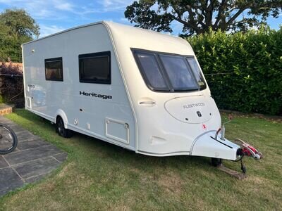 2009 Fleetwood Heritage 530-3 caravan. 3/4 berth caravan